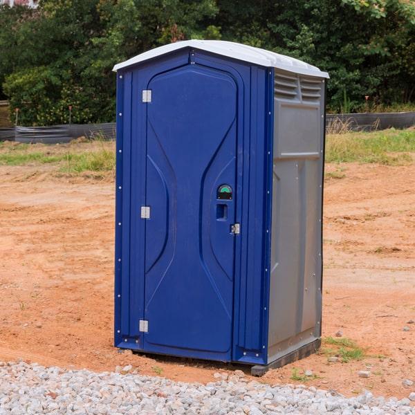 many companies offering short-term porta potty rentals offer customization options for the outside appearance of the units